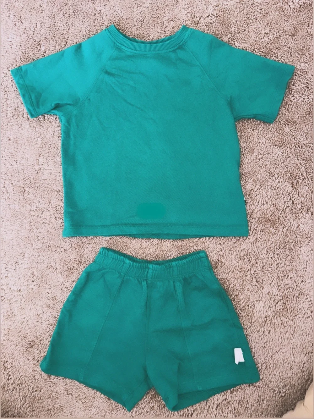 Zara Kids Green Short Set